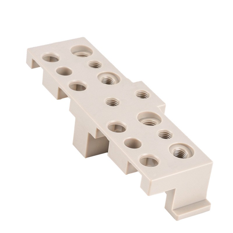 Industrial Peek Valve Seat Injection Molding Plastic Parts Corrosion Resistance High Temperature Resistance Precision Machinery PEEK Valve Body Customization